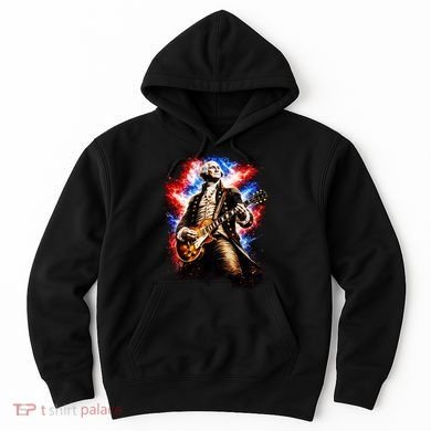 George Washington Playing Guitar Hoodie