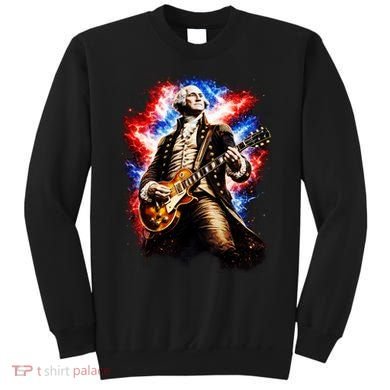 George Washington Playing Guitar Sweatshirt