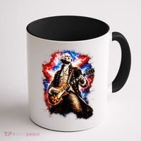 George Washington Playing Guitar Coffee Mug thumb 1
