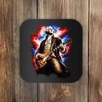 George Washington Playing Guitar Coaster thumb 0