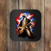 George Washington Playing Guitar Coaster thumb 0