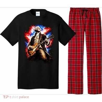 George Washington Playing Guitar Pajama Set