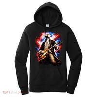 George Washington Playing Guitar Women's Hoodie thumb 0