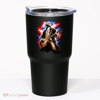 George Washington Playing Guitar Tumbler