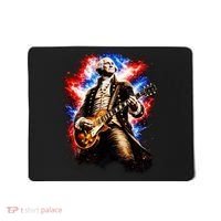 George Washington Playing Guitar Mousepad thumb 0