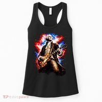 George Washington Playing Guitar Women's Tank Top thumb 0