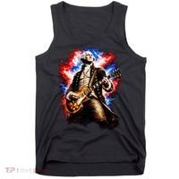 George Washington Playing Guitar Tank Top thumb 0