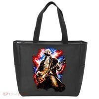 George Washington Playing Guitar Tote Bag thumb 0