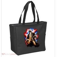 George Washington Playing Guitar Tote Bag thumb 2