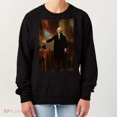 George Washington Portrait Women's Sweatshirt