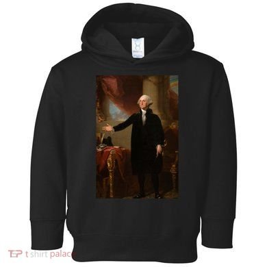 George Washington Portrait Toddler Hoodie