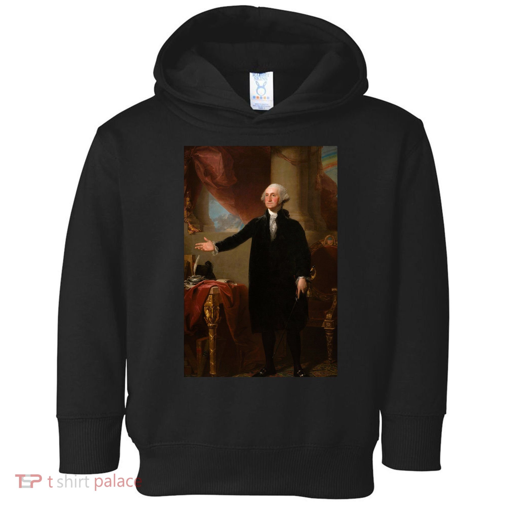 George Washington Portrait Toddler Hoodie