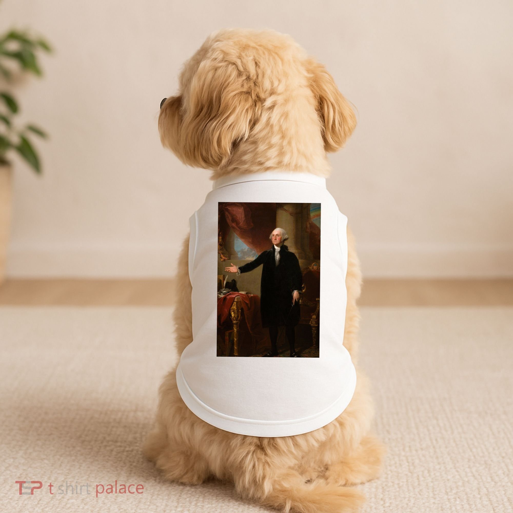 George Washington Portrait Doggie Tank