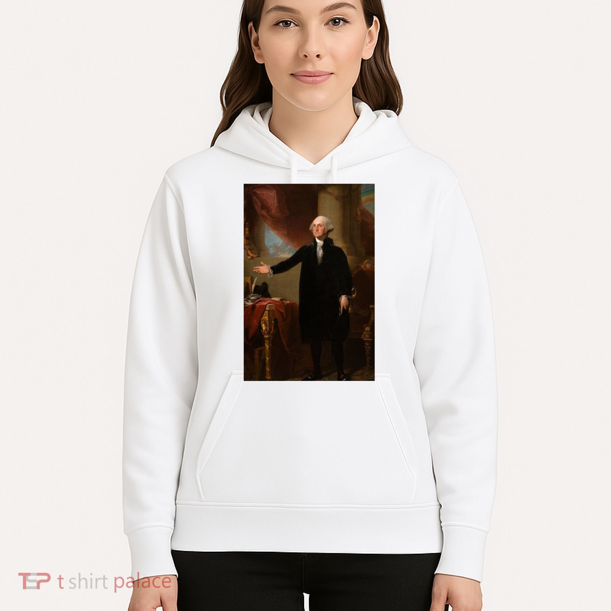George Washington Portrait Hoodie