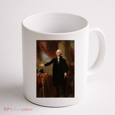 George Washington Portrait Coffee Mug back