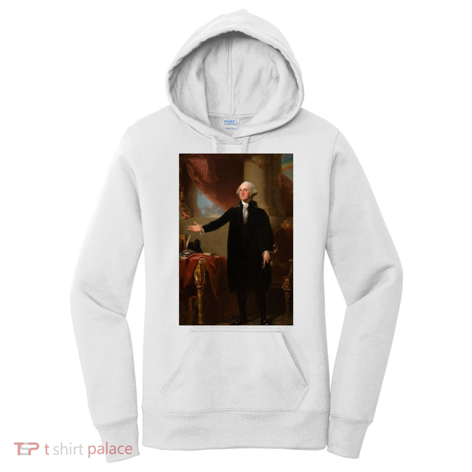 George Washington Portrait Women's Hoodie