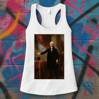 George Washington Portrait Women's Tank Top thumb 3