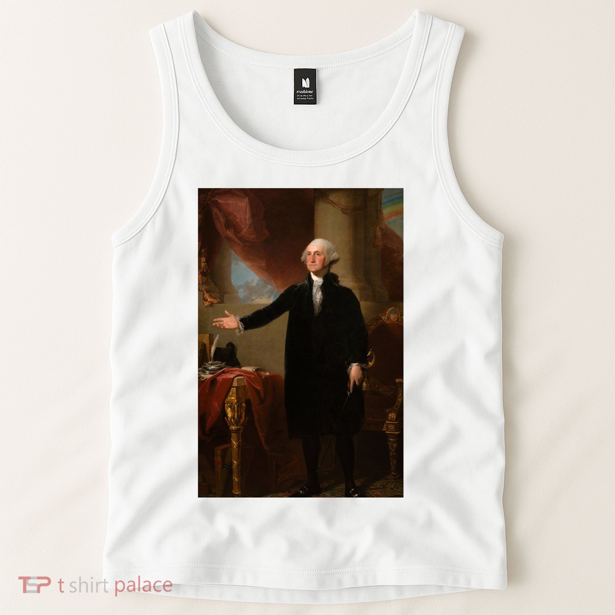 George Washington Portrait Tank Top