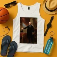 George Washington Portrait Tank Top thumb 4