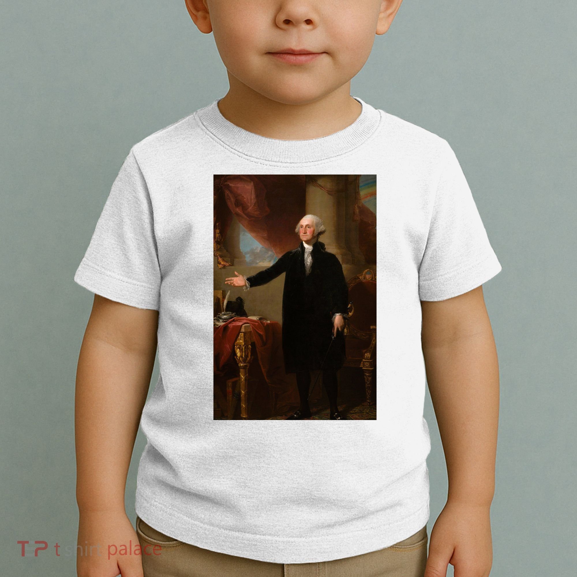 George Washington Portrait Toddler T-Shirt