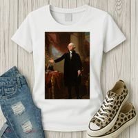 George Washington Portrait Women's T-Shirt thumb 3