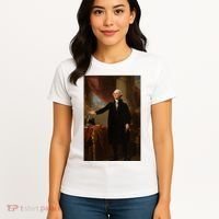 George Washington Portrait Women's T-Shirt thumb 4