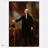 George Washington Portrait Women's T-Shirt thumb 6