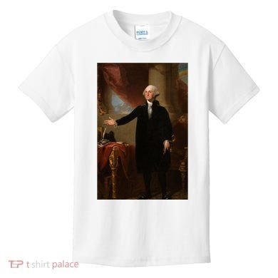 George Washington Portrait Kids T-Shirt