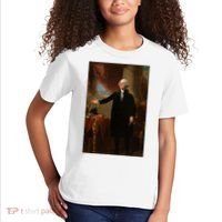 George Washington Portrait Kids T-Shirt thumb 2