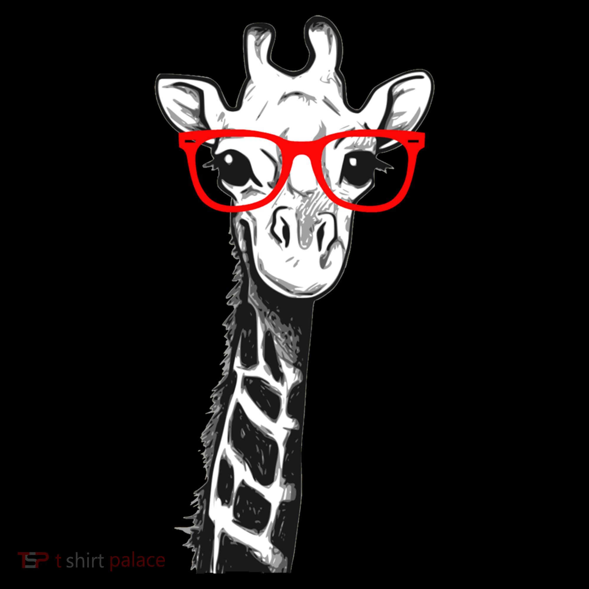 Giraffe With Red Glasses Gift For Zoo Animal Lovers Gift Coffee Mug