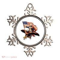 George Washington Riding A Bald Eagle Patriotic Ornament thumb 0