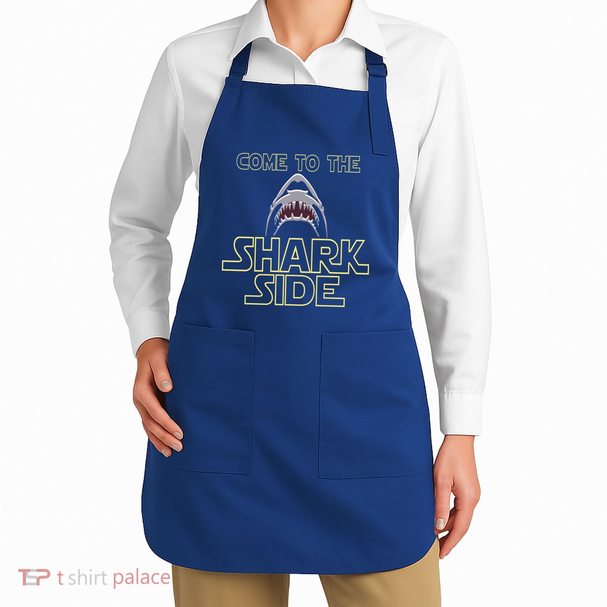Great White Shark Gift For Shark Lovers Gift Apron