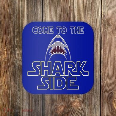 Great White Shark Gift For Shark Lovers Gift Coaster