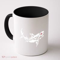 Great White Shark Marine Ocean Shark Gift Coffee Mug thumb 0