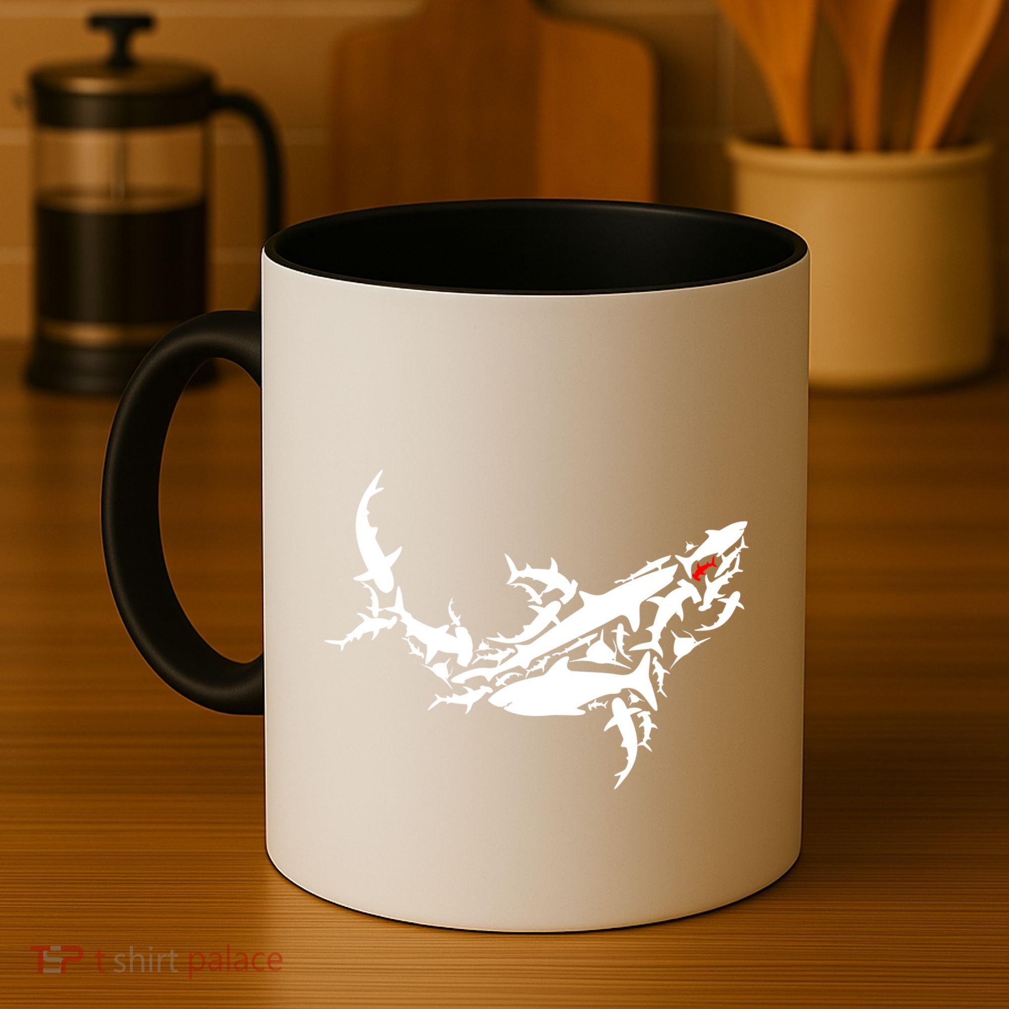 Great White Shark Marine Ocean Shark Gift Coffee Mug