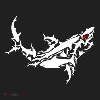 Great White Shark Marine Ocean Shark Gift Hat thumb 2