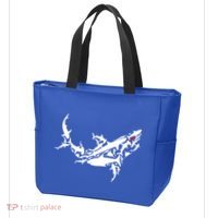 Great White Shark Marine Ocean Shark Gift Tote Bag thumb 3