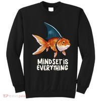 Goldfish With Shark Fin Costume Illustration Sweatshirt thumb 0