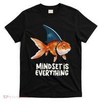 Goldfish With Shark Fin Costume Illustration T-Shirt thumb 0