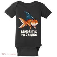 Goldfish With Shark Fin Costume Illustration Baby Bodysuit thumb 0