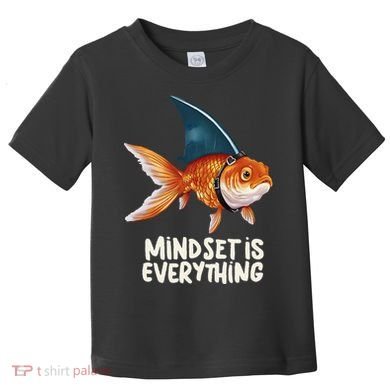 Goldfish With Shark Fin Costume Illustration Toddler T-Shirt