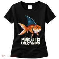 Goldfish With Shark Fin Costume Illustration Women's T-Shirt thumb 0