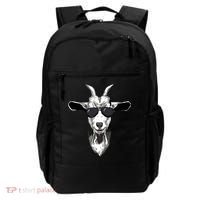 Goat With Sunglasses Backpack thumb 0