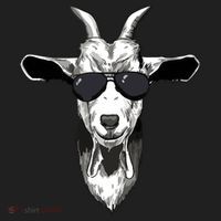 Goat With Sunglasses Tumbler thumb 3