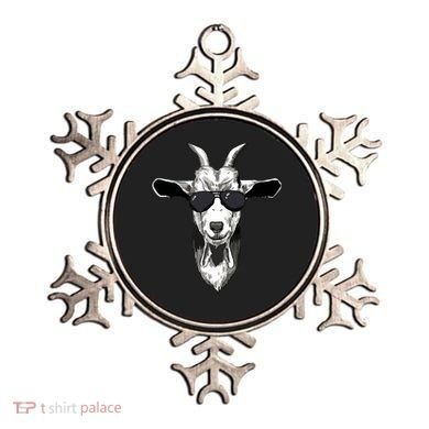 Goat With Sunglasses Ornament