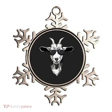 Goat With Sunglasses Ornament