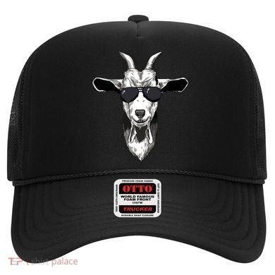 Goat With Sunglasses Hat