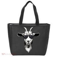 Goat With Sunglasses Tote Bag thumb 0