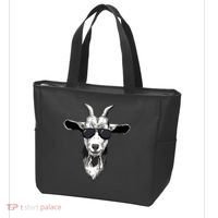Goat With Sunglasses Tote Bag thumb 3