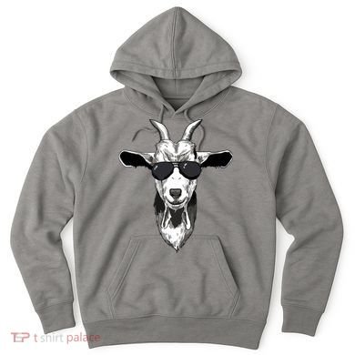 Goat With Sunglasses Hoodie